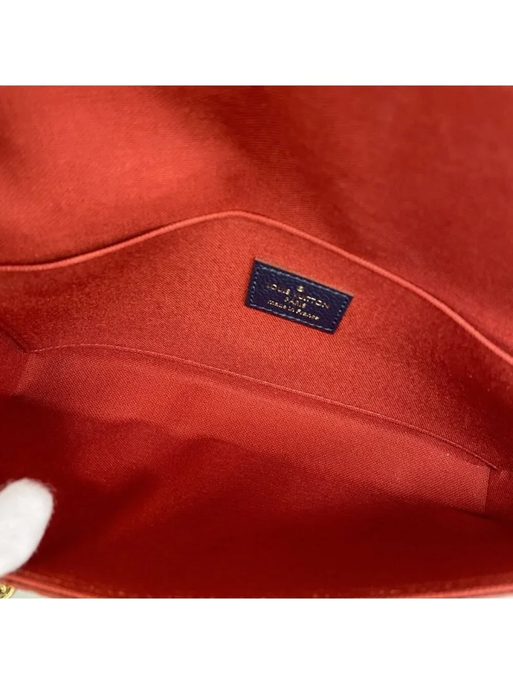 Louis Vuitton Shoulder Bag Wallet Monogram Empreinte Pochette Felicie M Marine